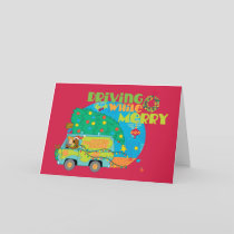 Scooby-Doo and the Gang "Driving While Merry" Holiday Card