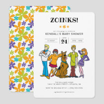 Scooby-Doo and the Gang Groovy Baby Shower Invitation