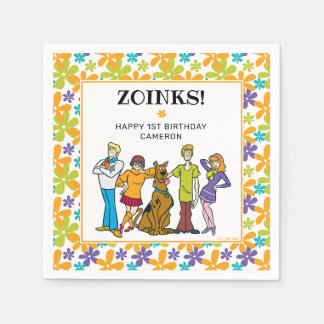 Scooby-Doo and the Gang Groovy Birthday Napkins