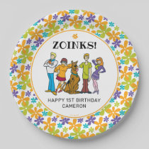 Scooby-Doo and the Gang Groovy Birthday Paper Plates