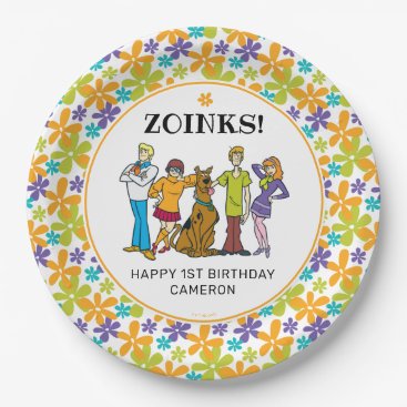 Scooby-Doo and the Gang Groovy Birthday Paper Plates