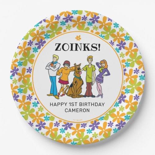 Scooby_Doo and the Gang Groovy Birthday Paper Plates