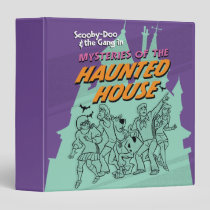 Scooby-Doo and the Gang "Haunted House" 3 Ring Binder