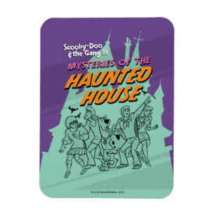 Scooby-Doo and the Gang "Haunted House" Magnet
