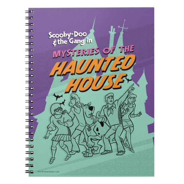 Scooby-Doo and the Gang "Haunted House" Notebook (Front)
