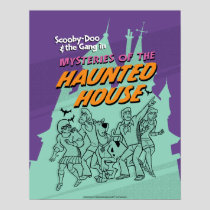 Scooby-Doo and the Gang "Haunted House" Poster