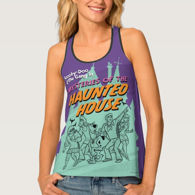 Scooby-Doo and the Gang "Haunted House" Tank Top (Front)