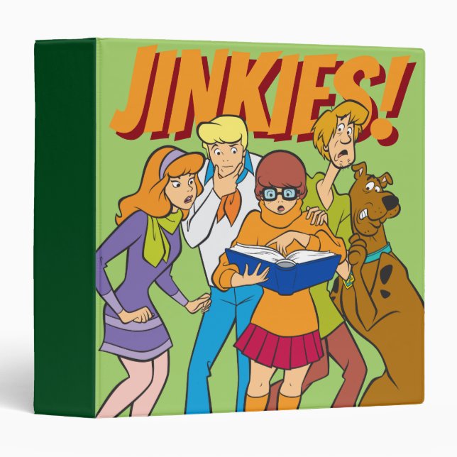 Scooby-Doo and the Gang Investigate Book 3 Ring Binder (Front/Spine)