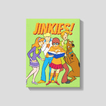 Scooby-Doo and the Gang Investigate Book Canvas Print