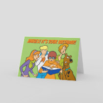 Scooby-Doo and the Gang Investigate Book Card