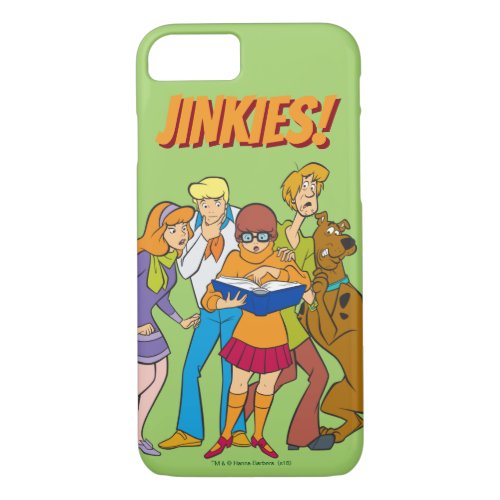 Scooby_Doo and the Gang Investigate Book iPhone 87 Case
