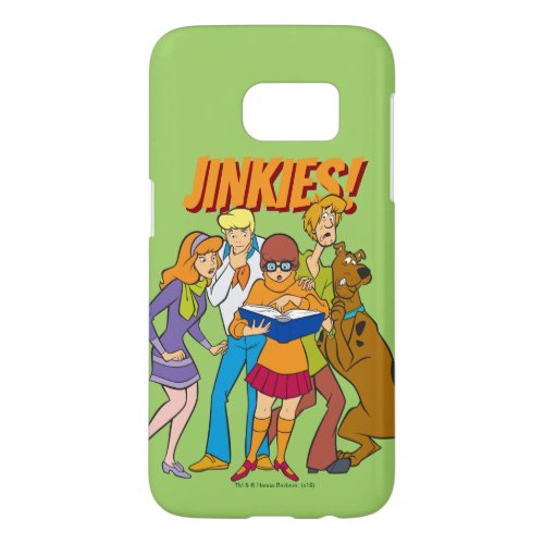 Scooby_Doo and the Gang Investigate Book Samsung Galaxy S7 Case