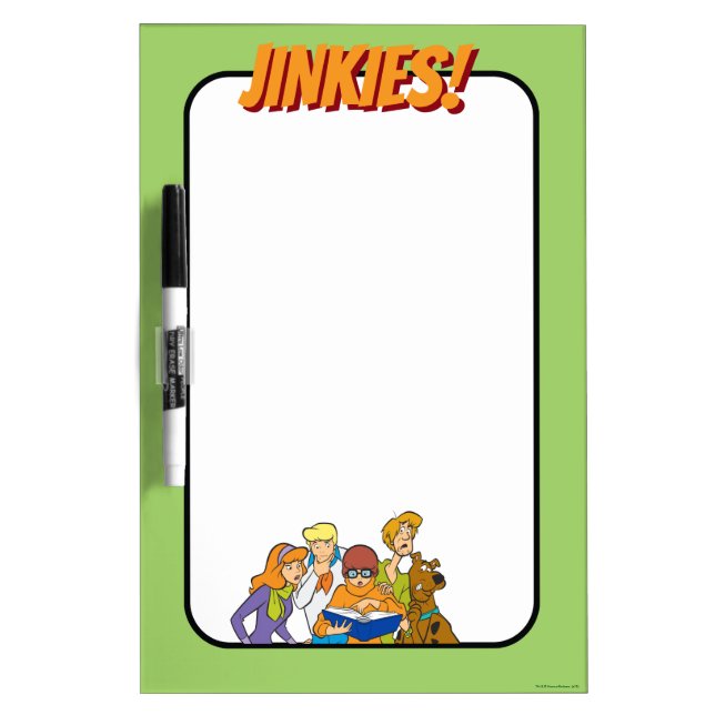 Scooby-Doo and the Gang Investigate Book Dry Erase Board (Front)