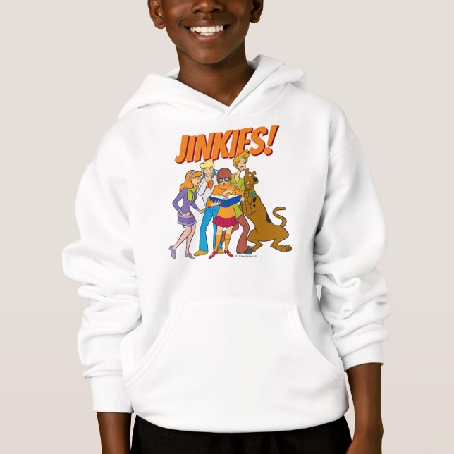 Scooby-Doo and the Gang Investigate Book Hoodie (Front)