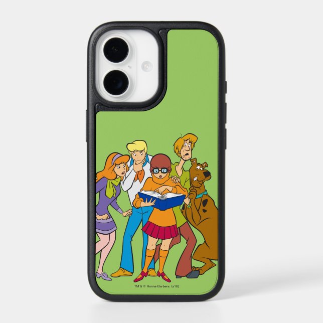 Scooby-Doo and the Gang Investigate Book Otterbox iPhone Case (Back)