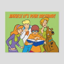 Scooby-Doo and the Gang Investigate Book Postcard