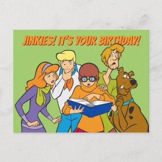 Scooby-Doo and the Gang Investigate Book Postcard