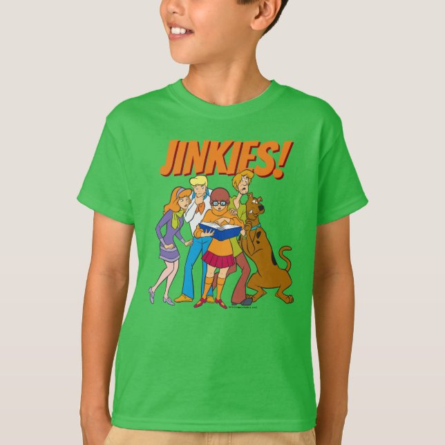 Scooby-Doo and the Gang Investigate Book T-Shirt (Front)