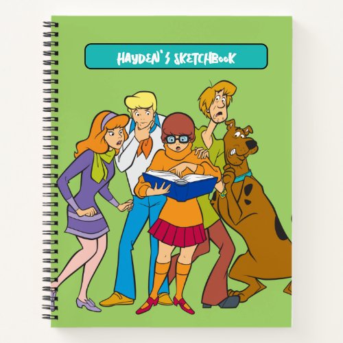 Scooby_Doo and the Gang Investigate Drawing Notebook