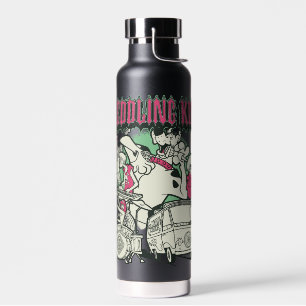 Scooby-Doo and the Gang Meddling Kids Punk Band Water Bottle