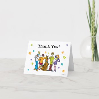 Scooby-doo And The Gang Thank You Card by scoobydoo at Zazzle