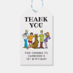 Scooby-Doo and the Gang Thank You Gift Tags