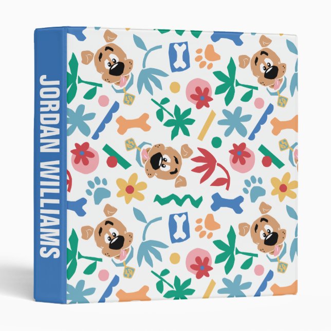 Scooby-Doo | Baby Scooby-Doo Add Your Name 3 Ring Binder (Front/Spine)
