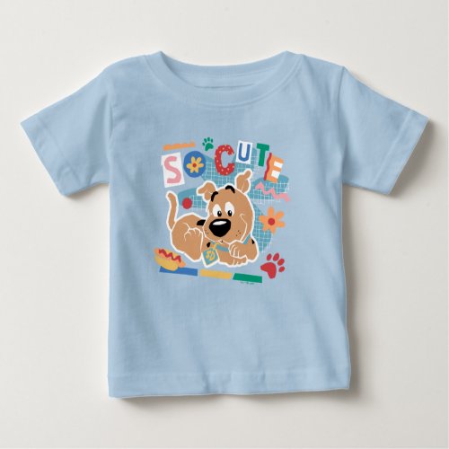 Scooby_Doo  Baby Scooby_Doo So Cute Baby T_Shirt