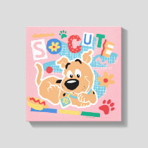 Scooby-Doo | Baby Scooby-Doo So Cute Canvas Print