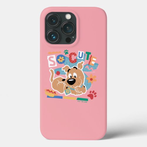 Scooby_Doo  Baby Scooby_Doo So Cute iPhone 13 Pro Case