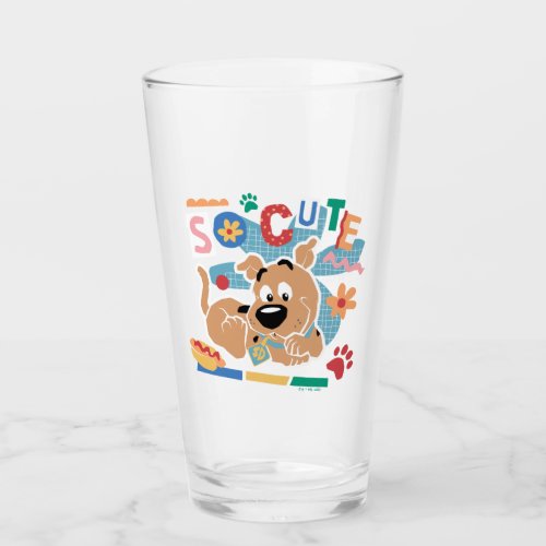 Scooby_Doo  Baby Scooby_Doo So Cute Glass