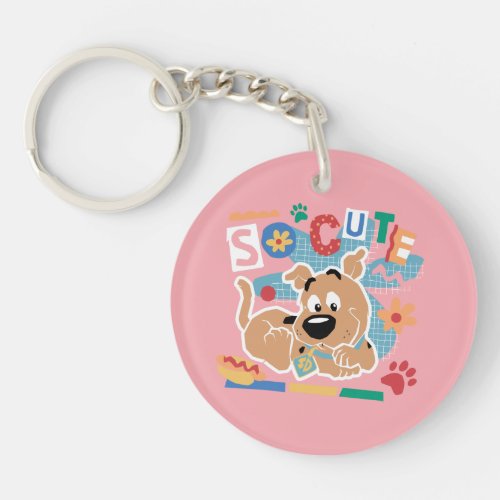 Scooby_Doo  Baby Scooby_Doo So Cute Keychain