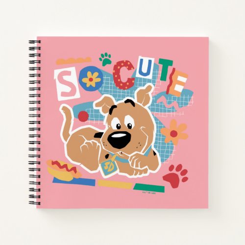 Scooby_Doo  Baby Scooby_Doo So Cute Notebook