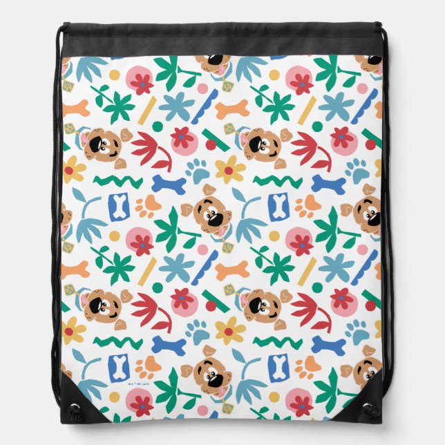 Scooby-Doo | Baby Scooby-Doo So Cute Pattern Drawstring Bag (Front)