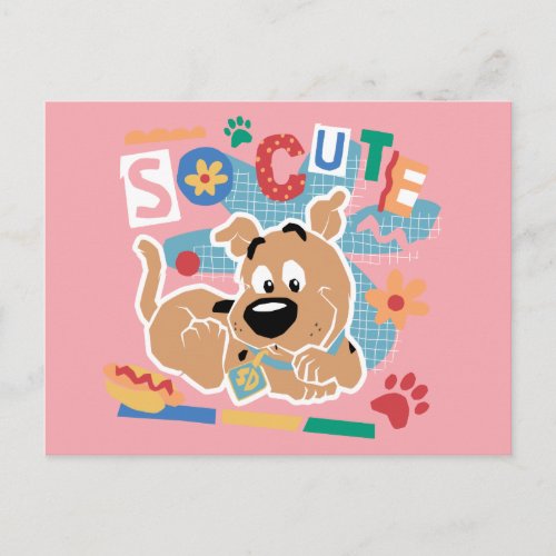 Scooby_Doo  Baby Scooby_Doo So Cute Postcard