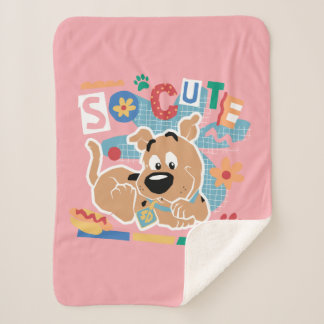 Scooby-Doo | Baby Scooby-Doo So Cute Sherpa Blanket