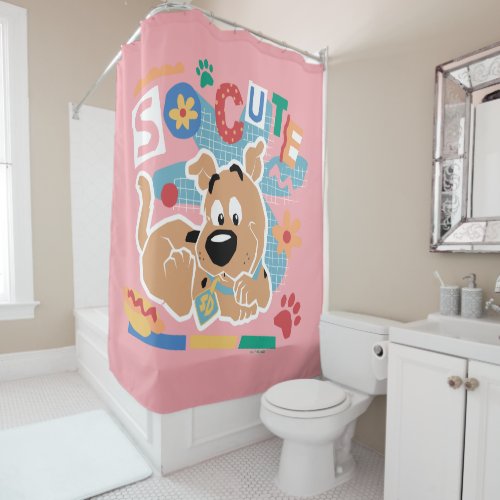 Scooby_Doo  Baby Scooby_Doo So Cute Shower Curtain