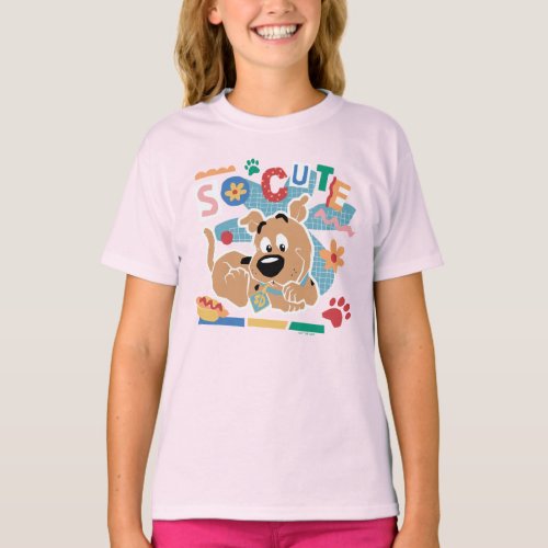 Scooby_Doo  Baby Scooby_Doo So Cute T_Shirt