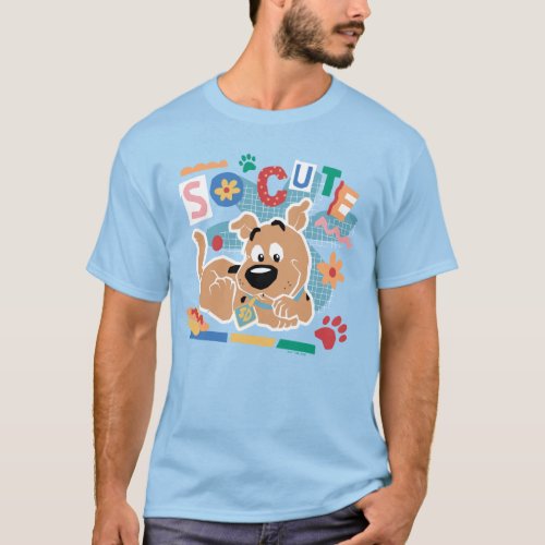 Scooby_Doo  Baby Scooby_Doo So Cute T_Shirt
