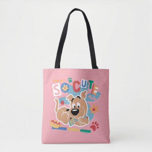 Scooby_Doo  Baby Scooby_Doo So Cute Tote Bag