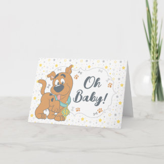 Scooby-Doo Baby Shower Card
