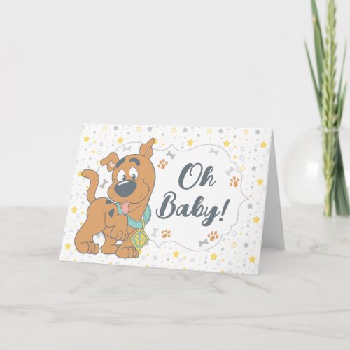 Scooby_Doo Baby Shower Card