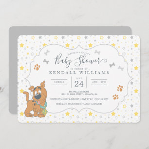 Scooby-Doo Baby Shower Invitation