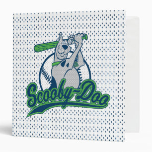 Scooby-Doo Baseball Logo 3 Ring Binder