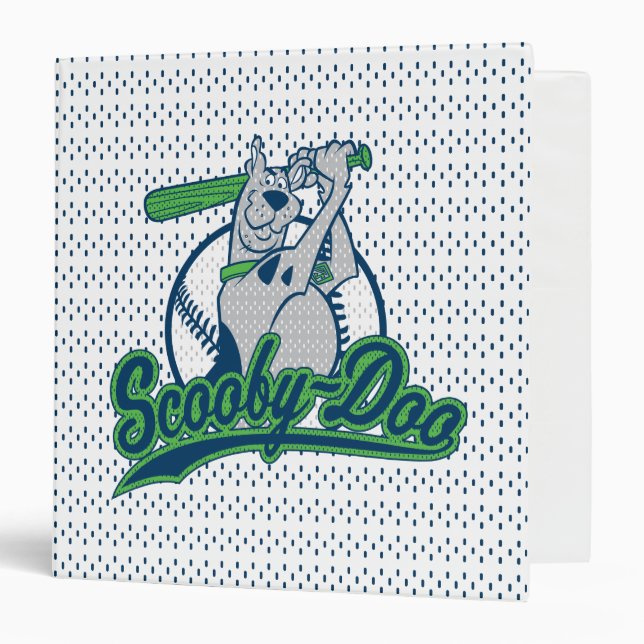 Scooby-Doo Baseball Logo 3 Ring Binder (Front/Inside)