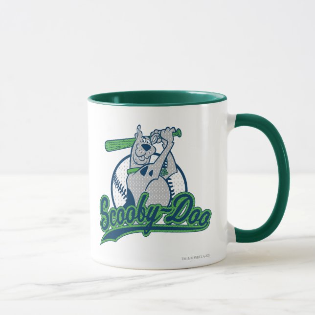 Scooby-Doo Baseball Logo Mug (Right)