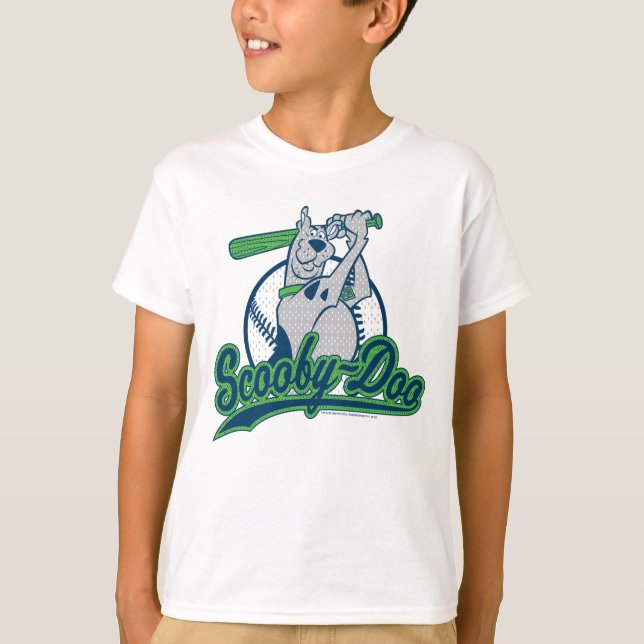 Scooby-Doo Baseball Logo T-Shirt (Front)