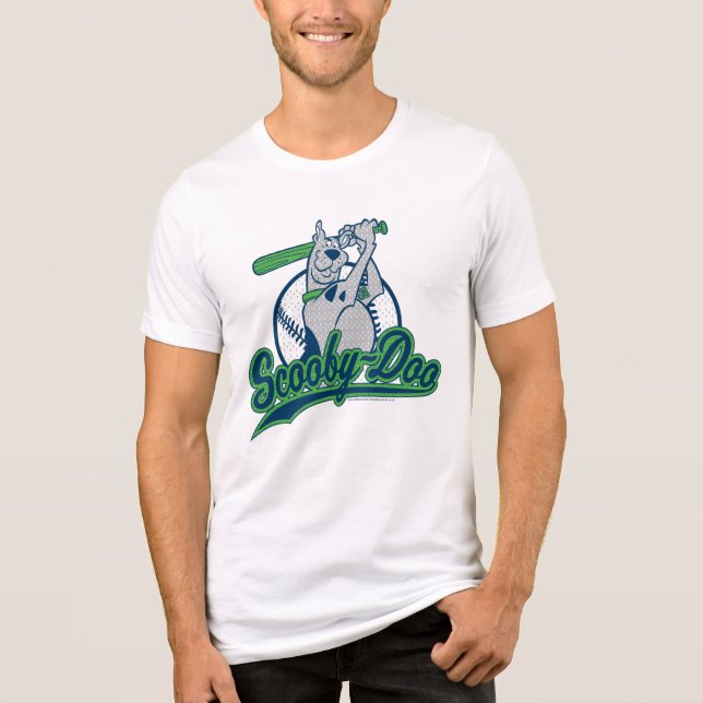 Scooby-Doo Baseball Logo Tri-Blend Shirt (Front)