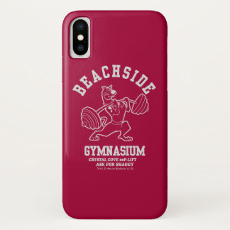 Scooby-Doo "Beachside Gymnasium" Weightlifting iPhone X Case