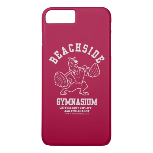 Scooby_Doo Beachside Gymnasium Weightlifting iPhone 8 Plus7 Plus Case